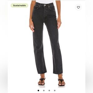 AGOLDE 90s Jeans fadded black